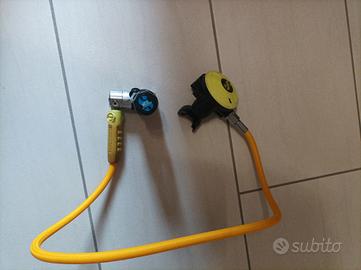 erogatore con  primo stadio MK 10  SCUBAPRO