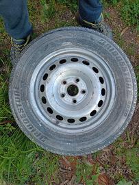 Cerchi originali in ferro Volkswagen 