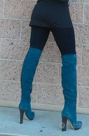 Stivali Diego Dolcini camoscio N° 38 tacco 12