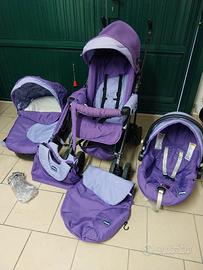 Trio Chicco Enyoj color viola...foto in privato.