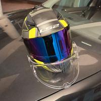 Casco Integrale LS2 Rapid taglia nero giallo fluo
