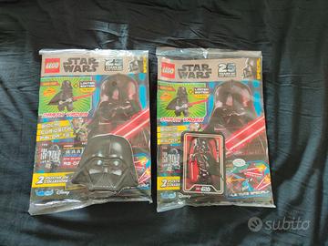 2x lego star wars magazine limited edition tin box