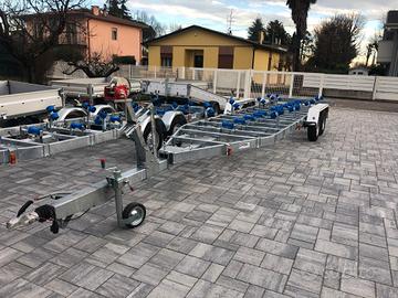 Rimorchio trasporto barca o gommone 30/33/35Q