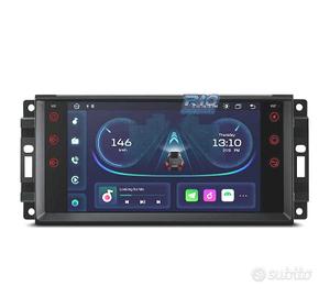 RADIO GPS ANDROID 12 PER DODGE JEEP CHRYSLER 07-11
