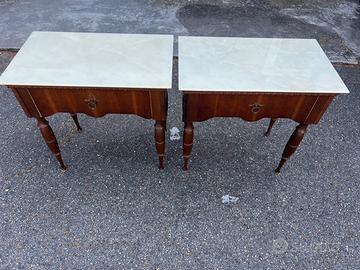 Coppia comodini Vintage