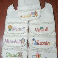 Bavette e centrino fatti a mano