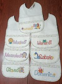 Bavette e centrino fatti a mano