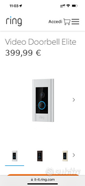 RING Video Doorbell Elite