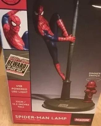 Lampada da scrivania Spiderman. Nuova