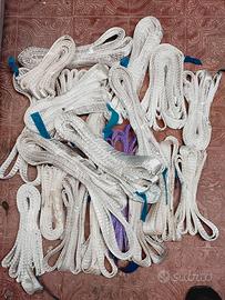 set 20 cinghie da carico traino usate 