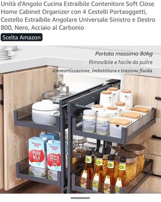 Unita’  d’ angolo per cucina
