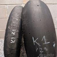 Gomme slick Pirelli Metzeler K1 K2 SC1 SC2