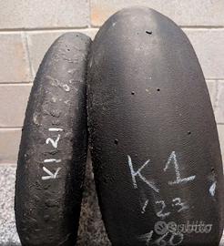 Gomme slick Pirelli Metzeler K1 K2 SC1 SC2
