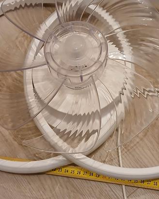 lampada led con ventilatore