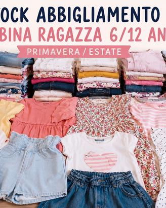 10 pezzi abbigliamento bambina/ragazza