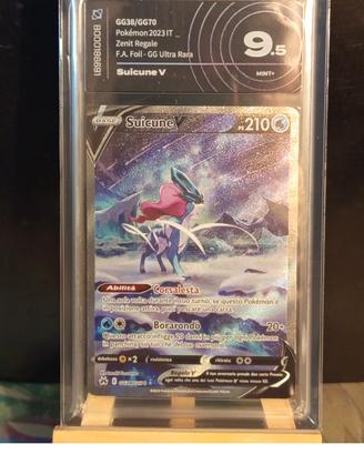 Suicune V GG38/GG70 Zenit Regale AiGrading 9.5
