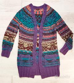GURU - Cardigan lungo / cappottino autunnale lana 