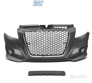 PARAURTI ANTERIORE AUDI A3 8P 08-12 LOOK RS3 PDC S