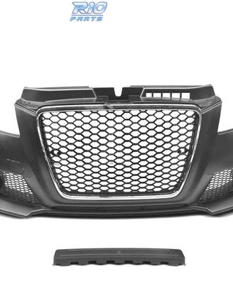 PARAURTI ANTERIORE AUDI A3 8P 08-12 LOOK RS3 PDC S