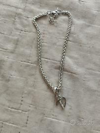 cavigliera con iniziali 