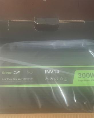 Inverter 24 Volt ONDA SINUSOIDALE PURA 300/600 W