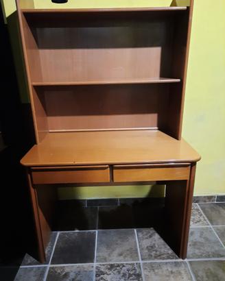 scrivania + libreria 