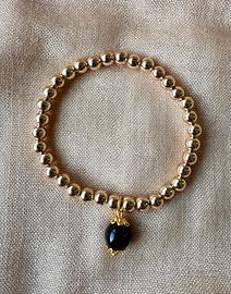 Braccialetto bracciale su coccu amuleto