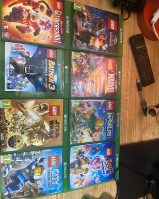 Lotto LEGO Xbox 8 giochi
