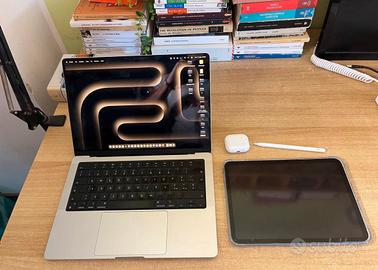 Macbook pro m1 16/1tb Ipad 10gen airpods 3, pencil