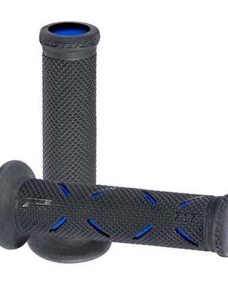Manopole ProGrip 718-OE SuperBike Gel nero blu