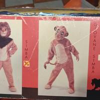 costume originale Disney re leone vintage 