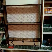 scaffaletto mensole vintage