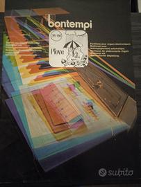 coppia spartiti bontempi vintage anni 80