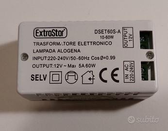 Trasformatore elettronico per lampada alogena