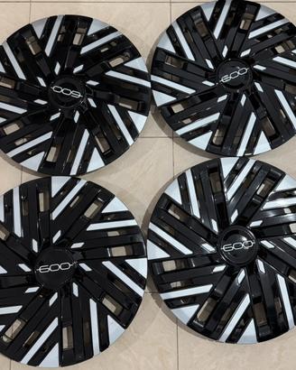 SET 4 COPRICERCHI ORIGINAl PER NUOVA FIAT 600