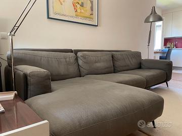 Divano Ditre Italia "Kris" con chaise longue (sini