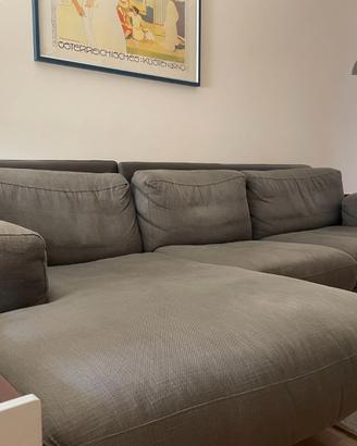 Divano Ditre Italia "Kris" con chaise longue (sini