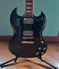 Epiphone sg standard ebony black