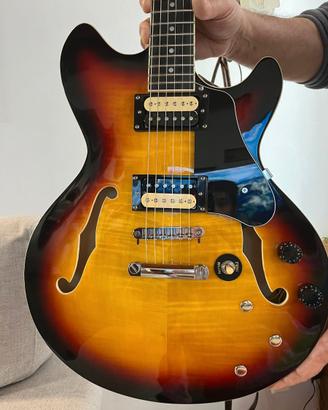 chitarra semiacustica 335 style