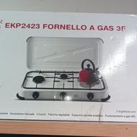Fornello 3 fuochi 