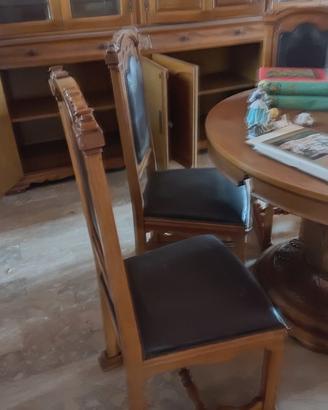 Tavolo Rotondo Legno