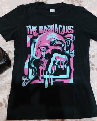 T-SHIRT  " THE BARBACANS "  TG S  + BEAUTY - CASE