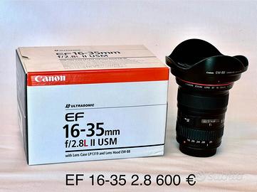 obiettivo canon EF 16-35 2.8