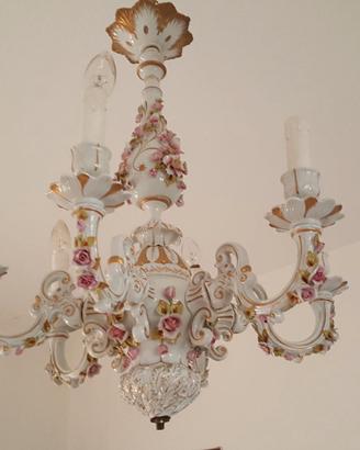 Lampadario  Capodimonte