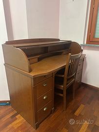 Set Scrivania a Rullo con Sedia MINACCIOLO