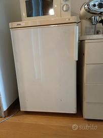 Piccolo frigorifero con forno microonde 