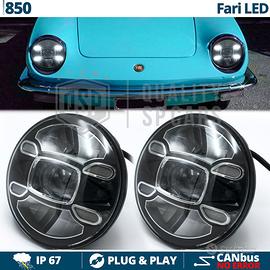 2 FARI Anteriori FULL LED PER FIAT 850 Luci 6500K