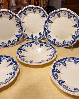 Prestigioso servizio ceramica Capuani Vecchia Este