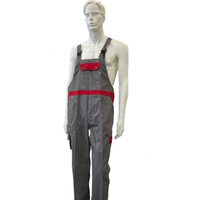 Salopette da lavoro Siggi Danubio grigia NUOVA