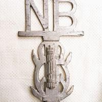 Puntale stendardo fascista ONB di tipo reducistico